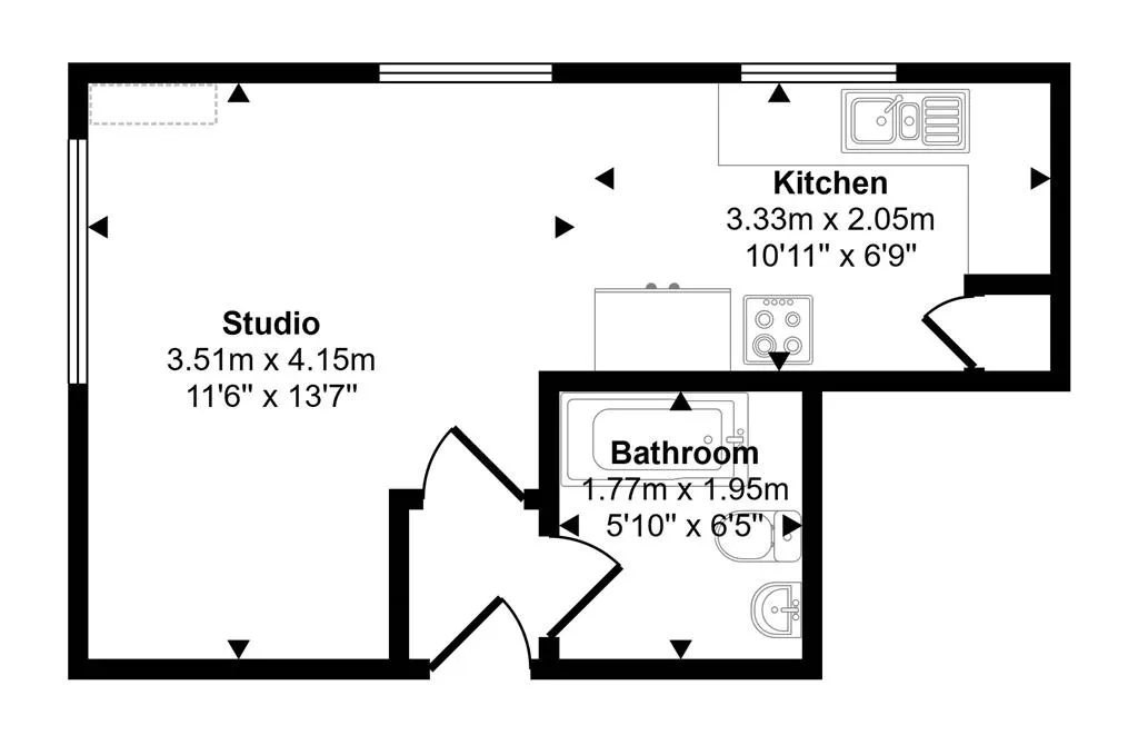 Flat 8, Sheridan Lodge, 38, Potters Road, BARNET, Hertfordshire, EN5 5HW