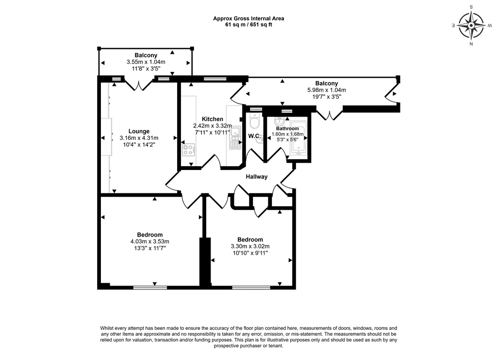 Flat 82, Monarch Court, Lyttelton Road, London, N2 0RB