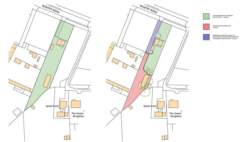 Land to the rear of, 2, Bawtry Road, DONCASTER, South Yorkshire, DN11 9HA