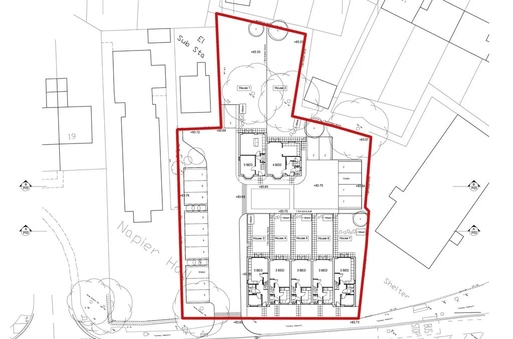 Development Site at, 54 Portsmouth Road, WATERLOOVILLE, Hampshire, PO8 9NL