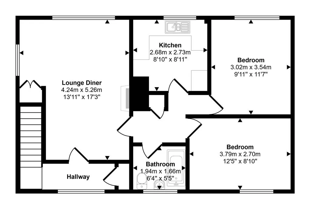 1, Batsford Flats, SHIPSTON-ON-STOUR, Warwickshire, CV36 5ED