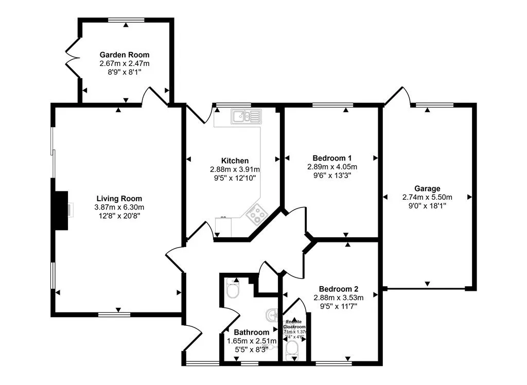 5, Sweetbriar Gardens, DEREHAM, Norfolk, NR20 4TW