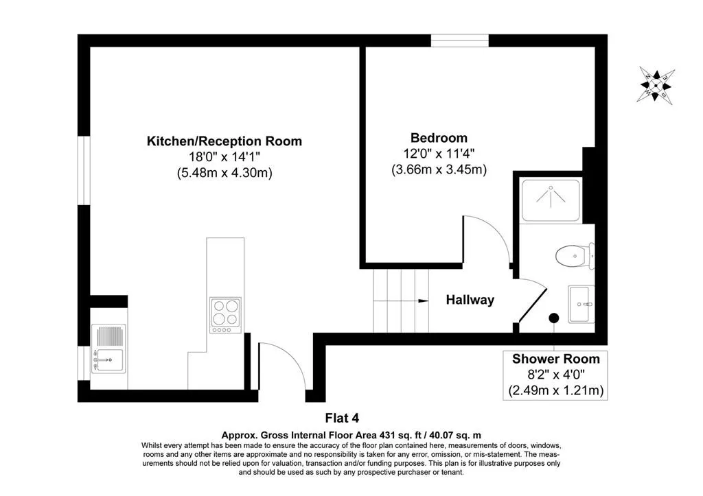 Flat 1-5, 89, Westbourne Road, PRENTON, Merseyside, CH43 4TF