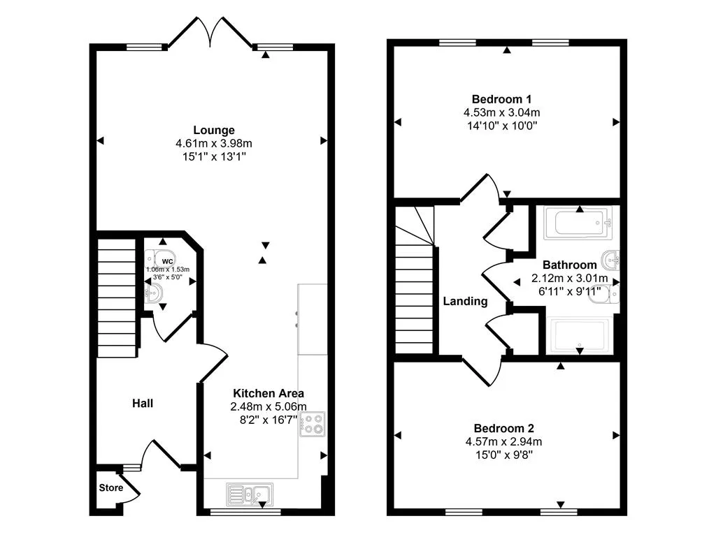 7e, Hall Grove, WELWYN GARDEN CITY, Hertfordshire, AL7 4PJ