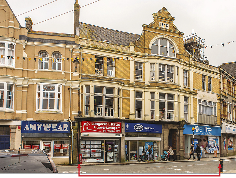 20, 22 & 22a Commercial Street, Camborne, Cornwall TR14 8JY