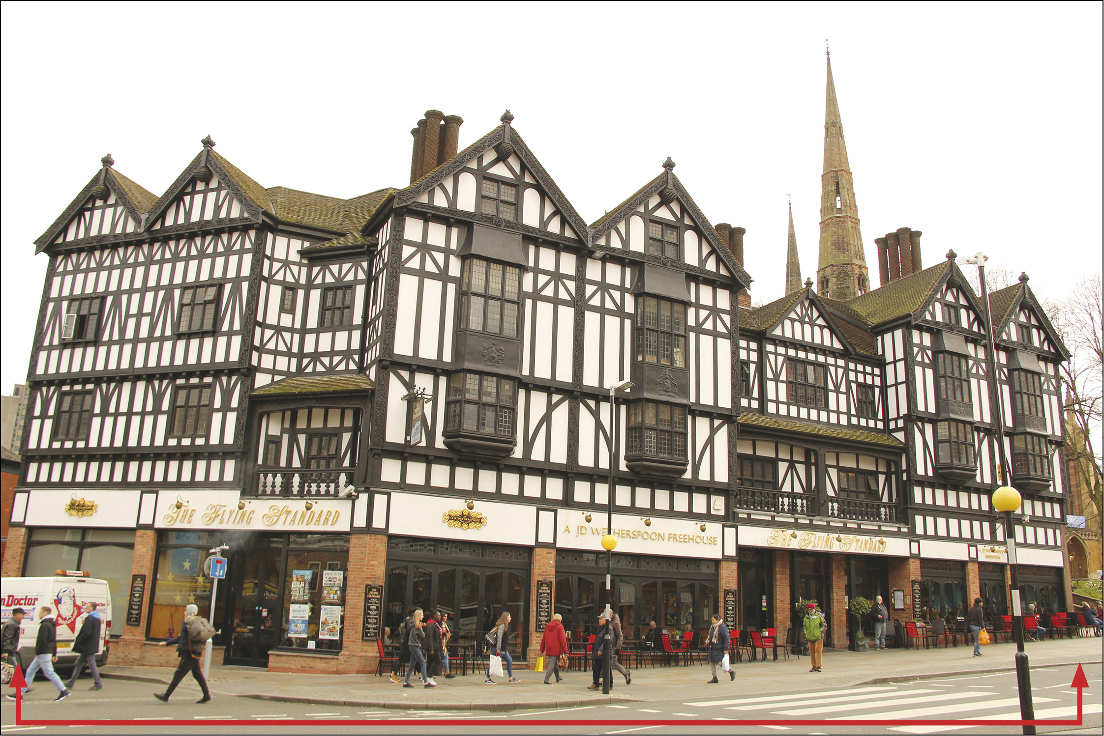 The Flying Standard, 2–10 Trinity Street, Coventry, West Midlands CV1 1FL