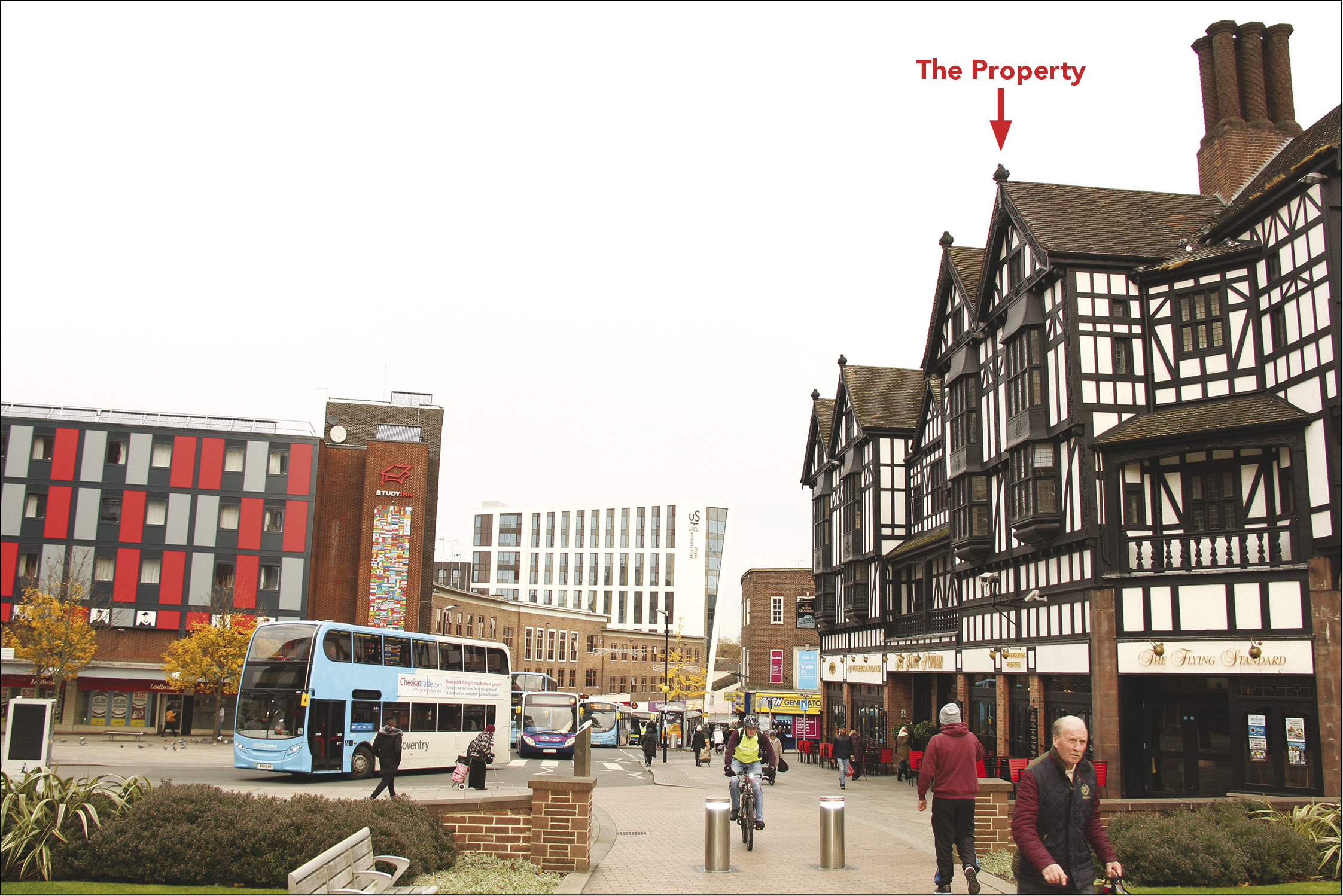 The Flying Standard, 2–10 Trinity Street, Coventry, West Midlands CV1 1FL