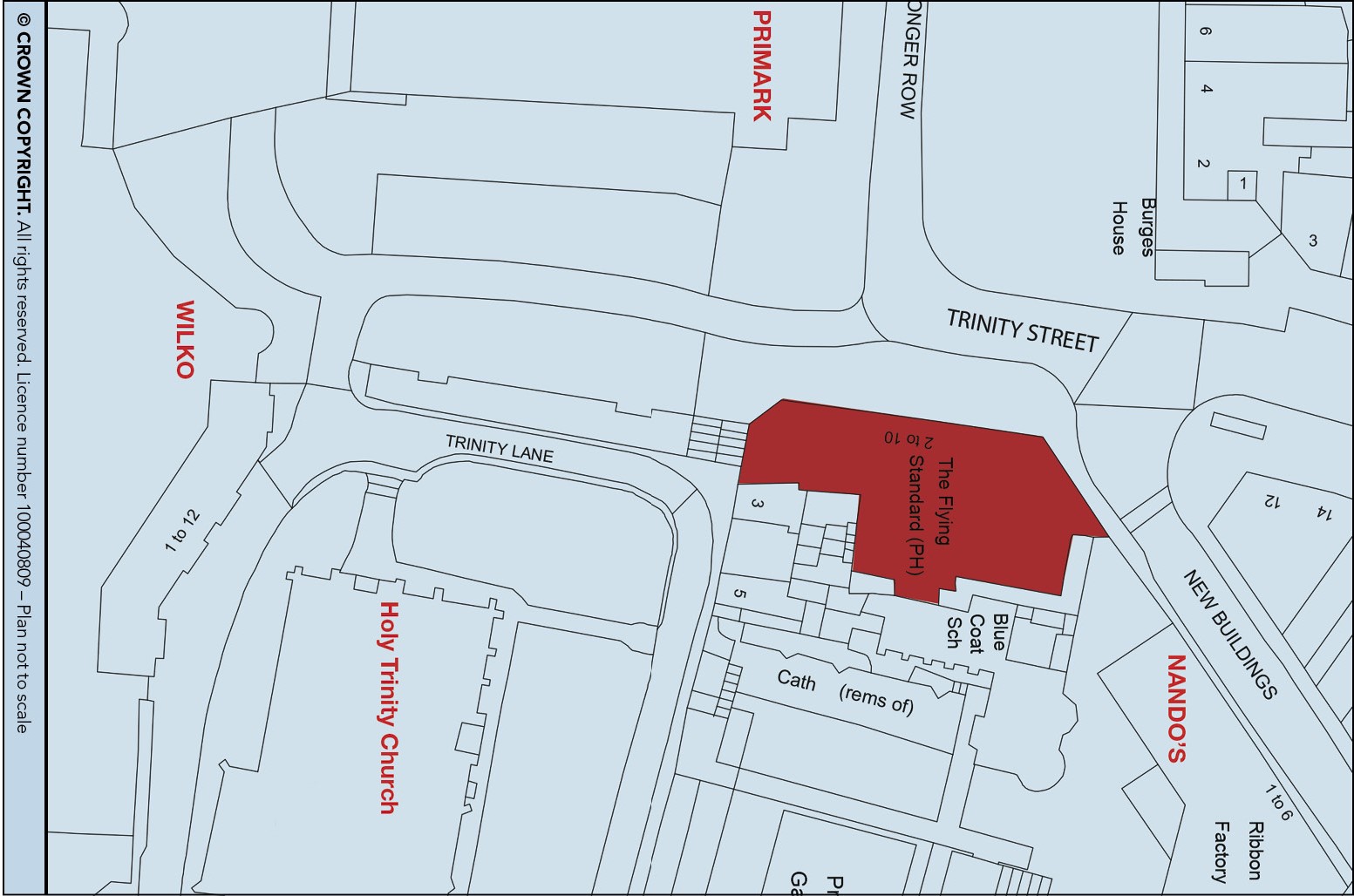 The Flying Standard, 2–10 Trinity Street, Coventry, West Midlands CV1 1FL