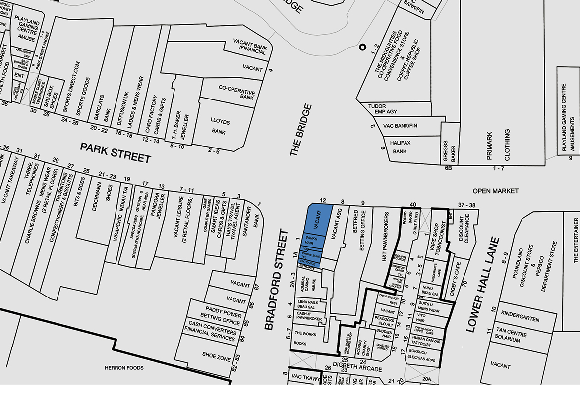 Freehold Town Centre Residential Development Opportunity plus Vacant Shop