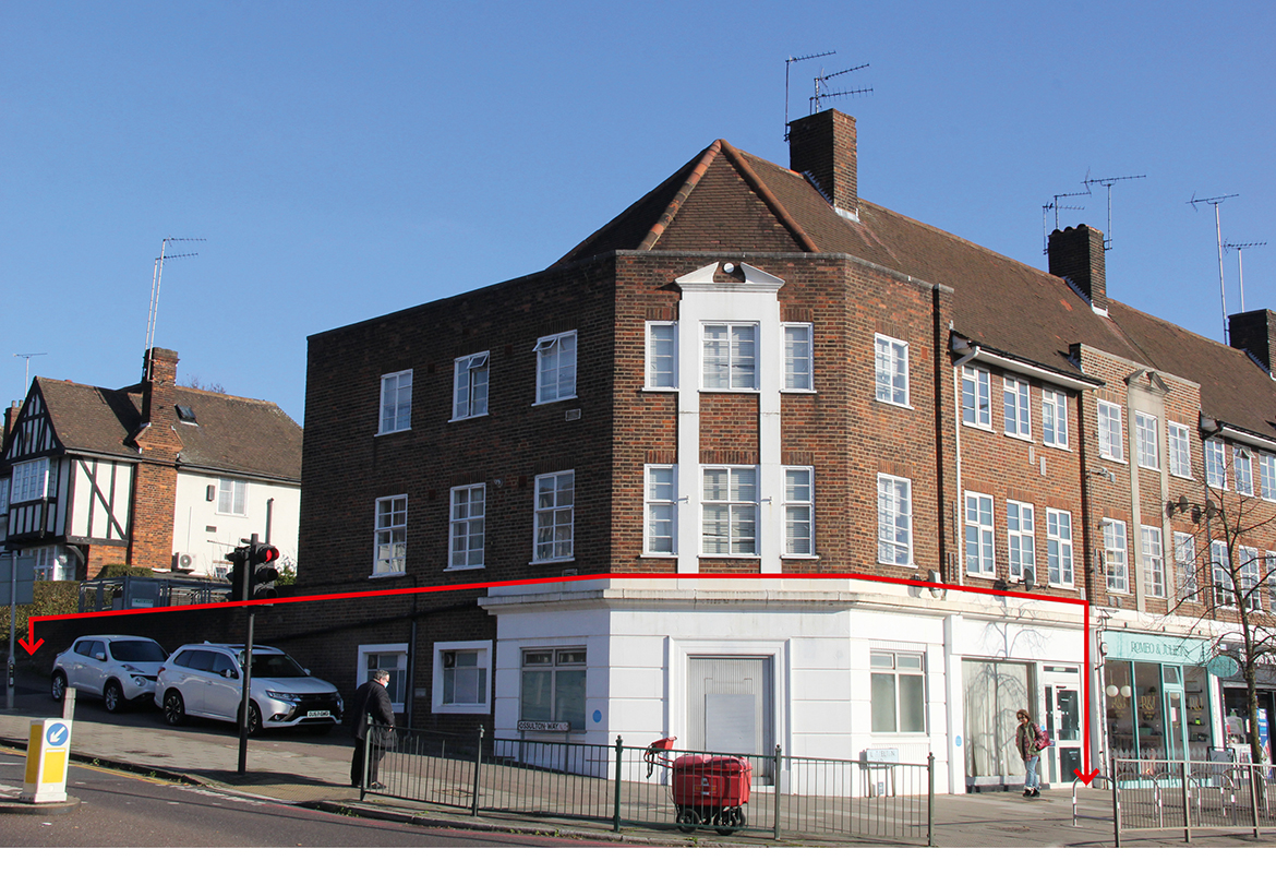 1-3 Lyttelton Road, Market Place, Hampstead Garden Suburb, London N2 0DP