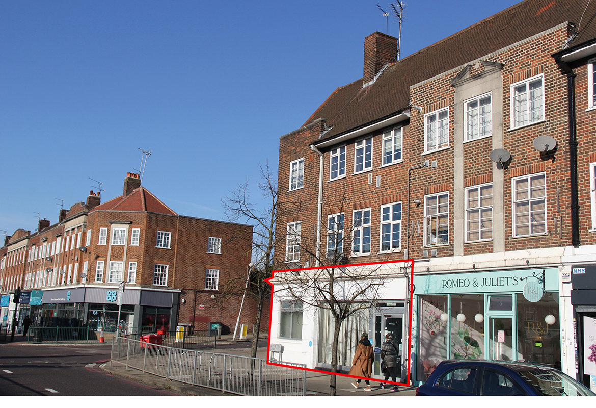 1-3 Lyttelton Road, Market Place, Hampstead Garden Suburb, London N2 0DP