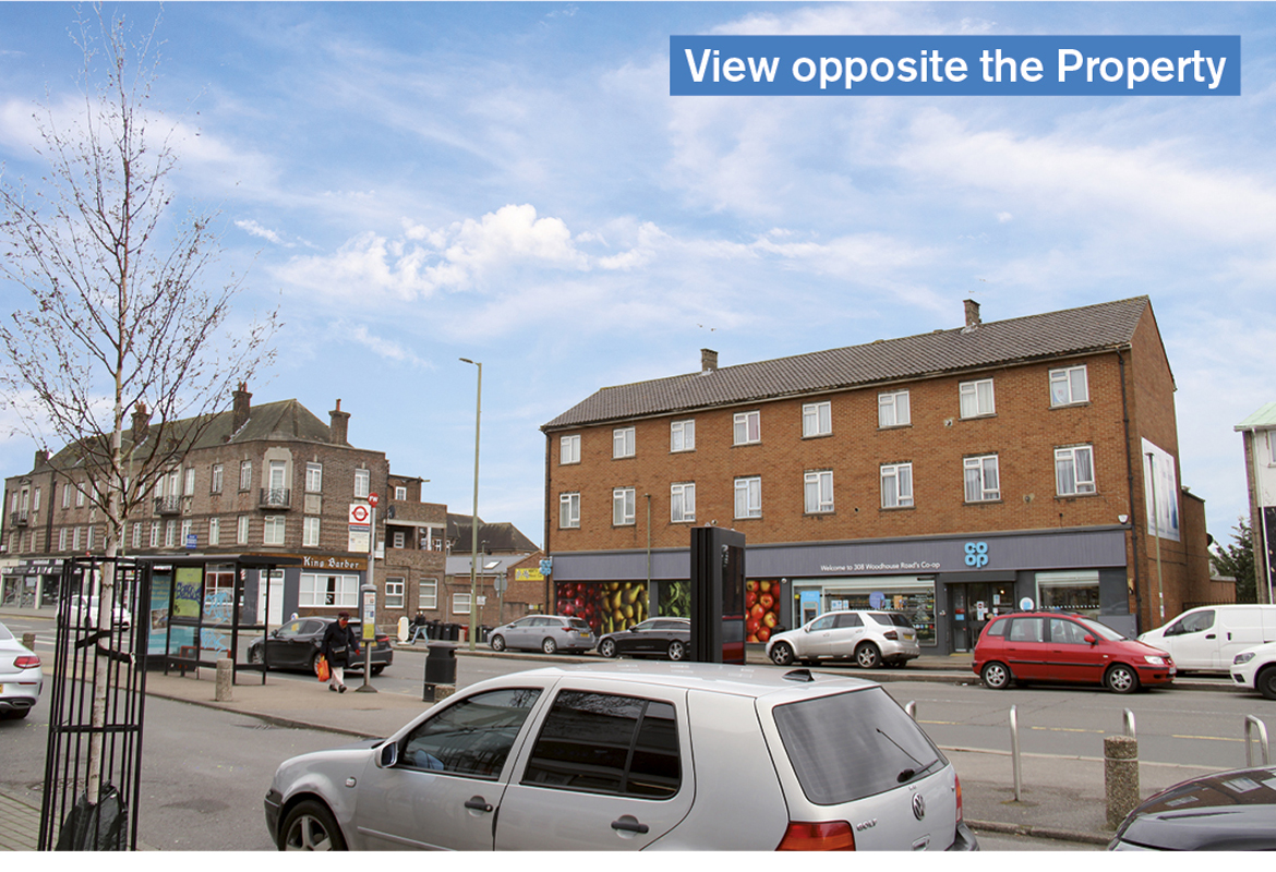 Freehold investment – Shop & Flat