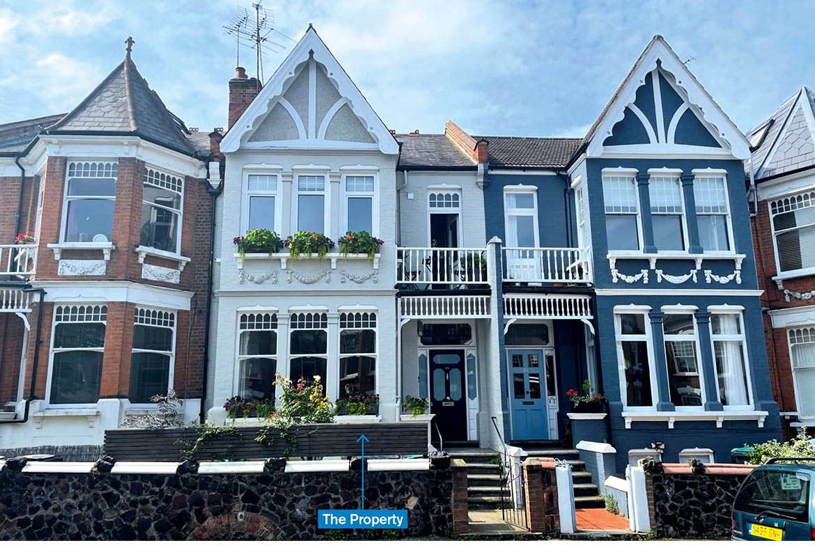 Reversionary Freehold Ground Rent Investment + Vacant Basement
