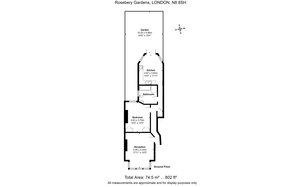 Vacant 1 Bed Flat