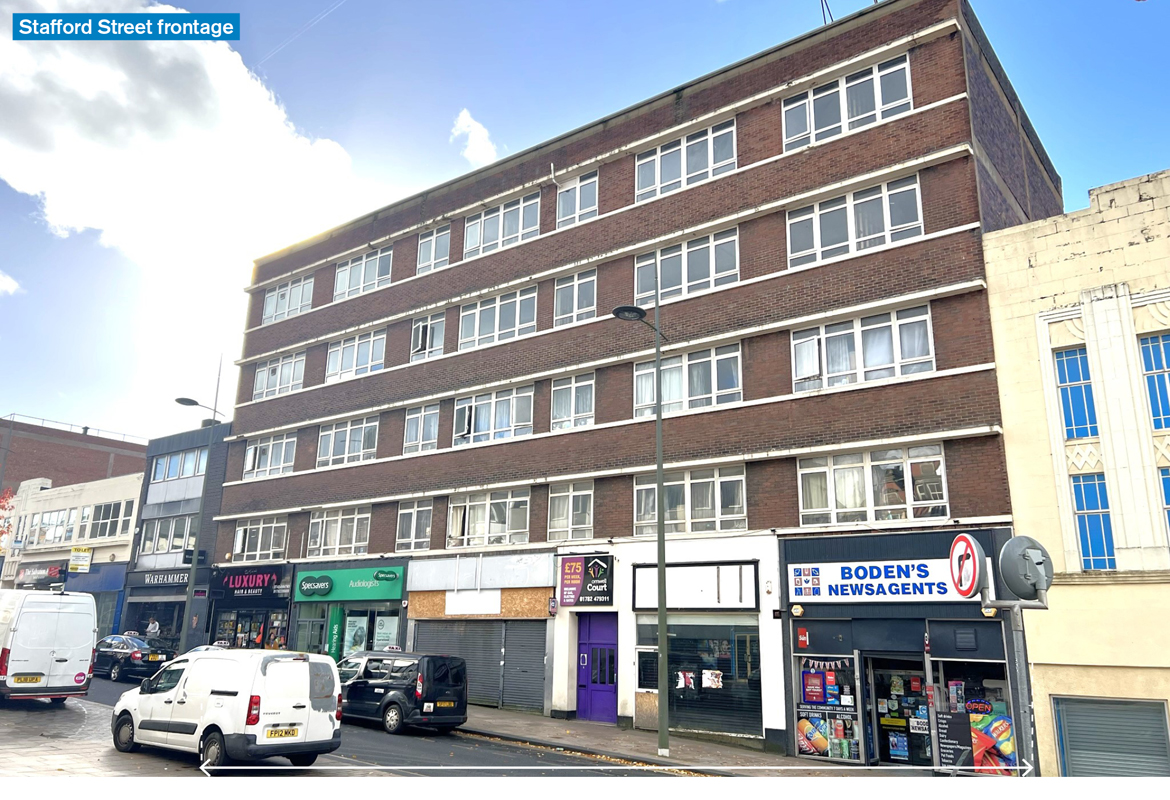 3, 5, 9, 11 Cheapside and 29–39 (odd) Stafford Street, Hanley, Stoke-on-Trent, Staffordshire ST1 1HL