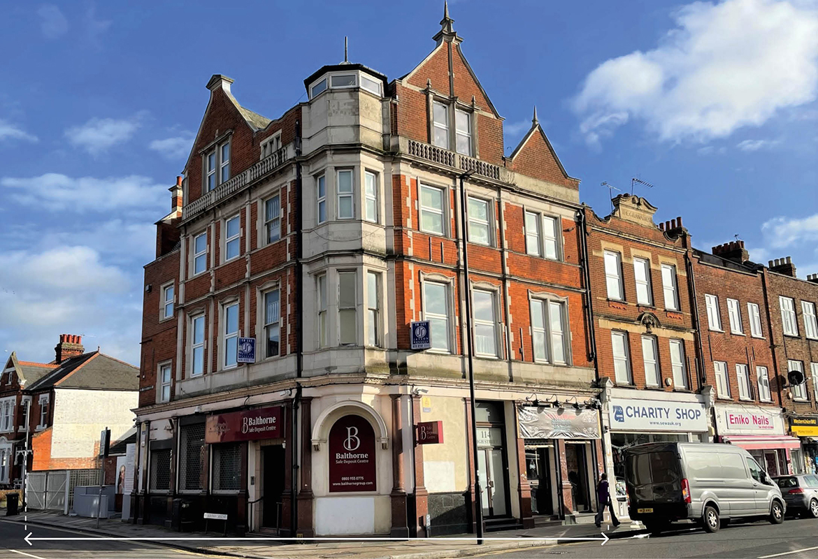 Freehold incl. 5 Flats (let on ASTs) & Clinic with Potential Residential Development