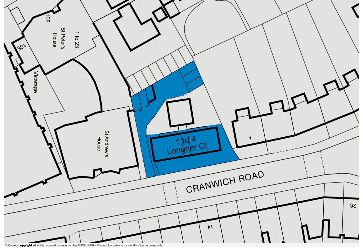 Flats 1–4 Longner Court & 6 Garages, Cranwich Road, Stamford Hill, London N16 5HY