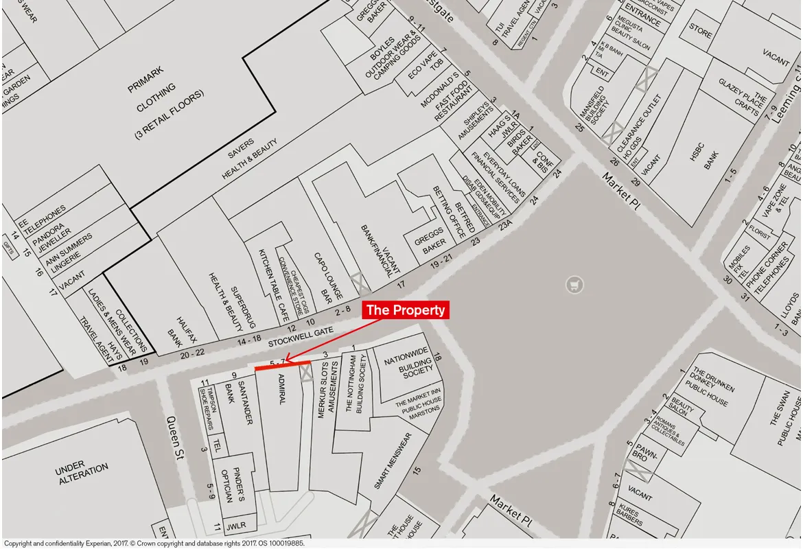 5–7 Stockwell Gate, Mansfield, Nottinghamshire NG18 1JY