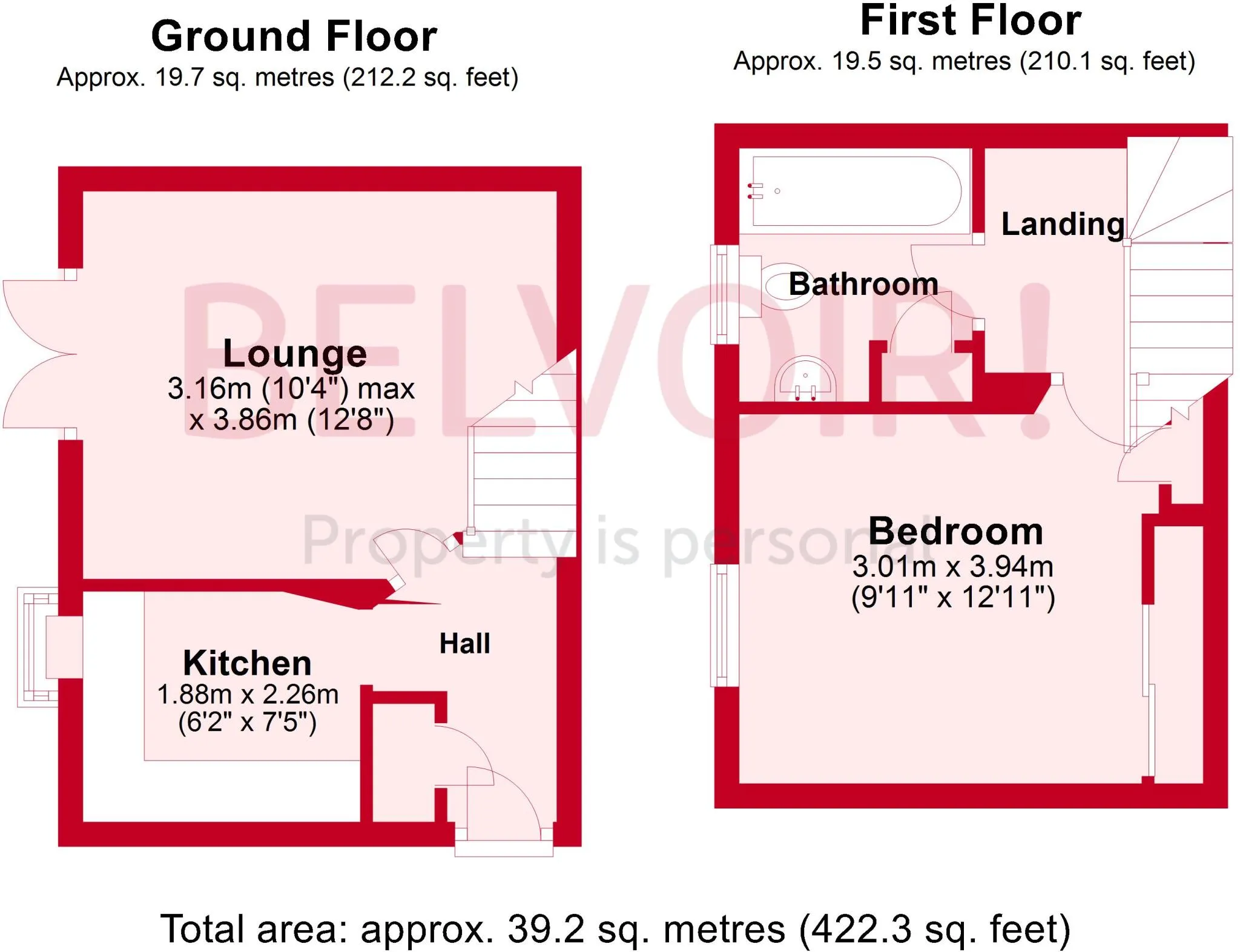 1 bed Cluster House