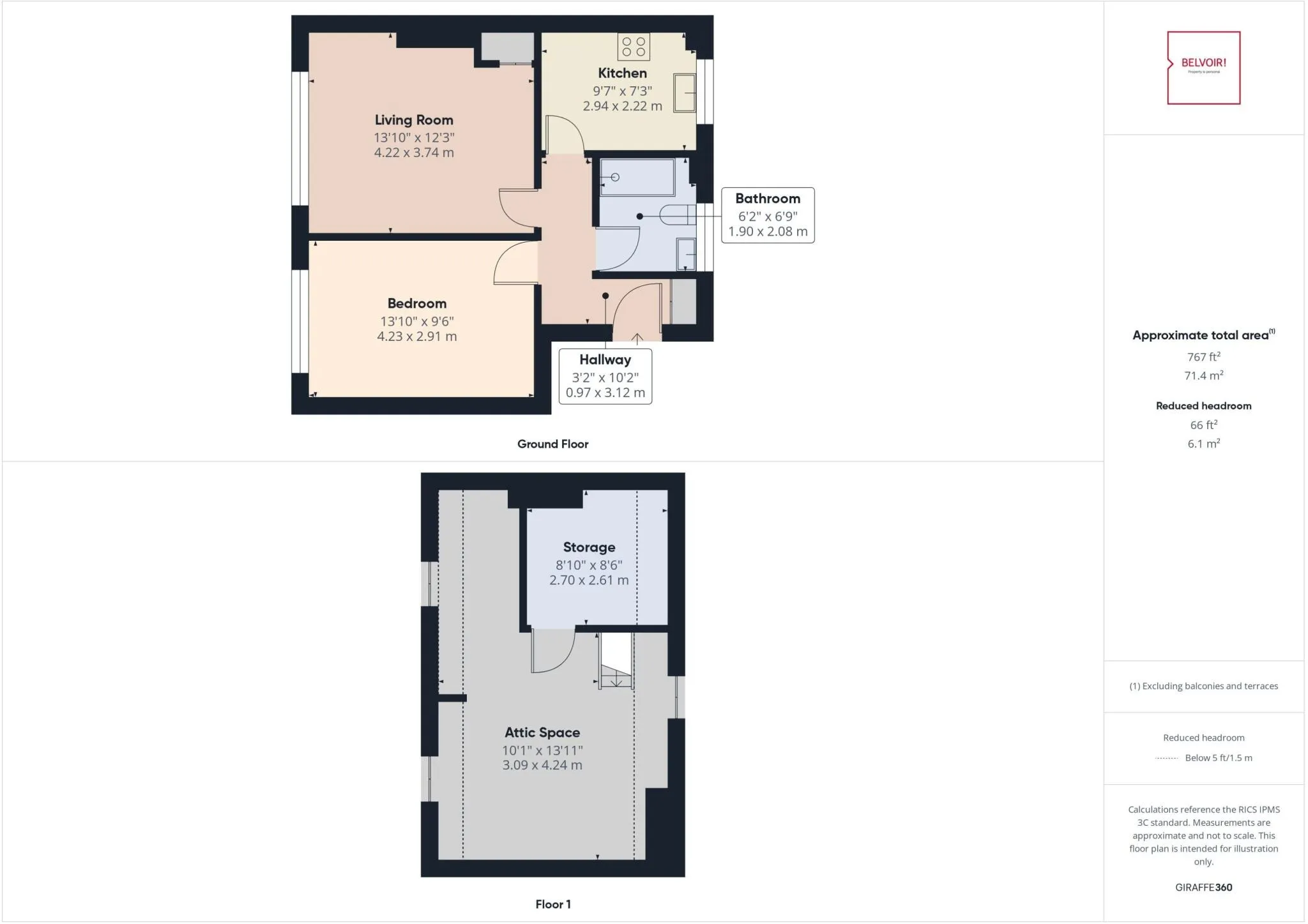 1 bed Apartment