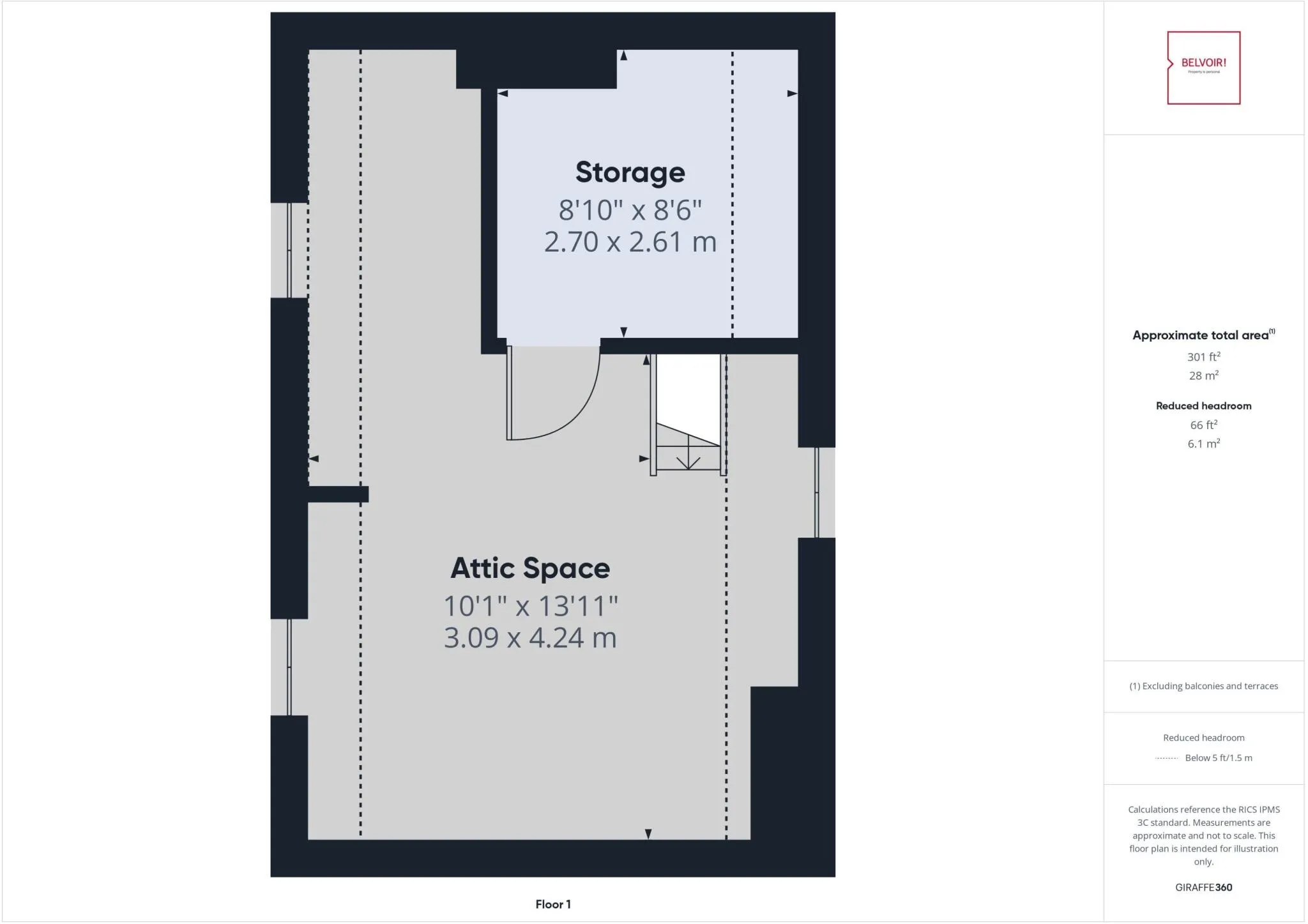 1 bed Apartment
