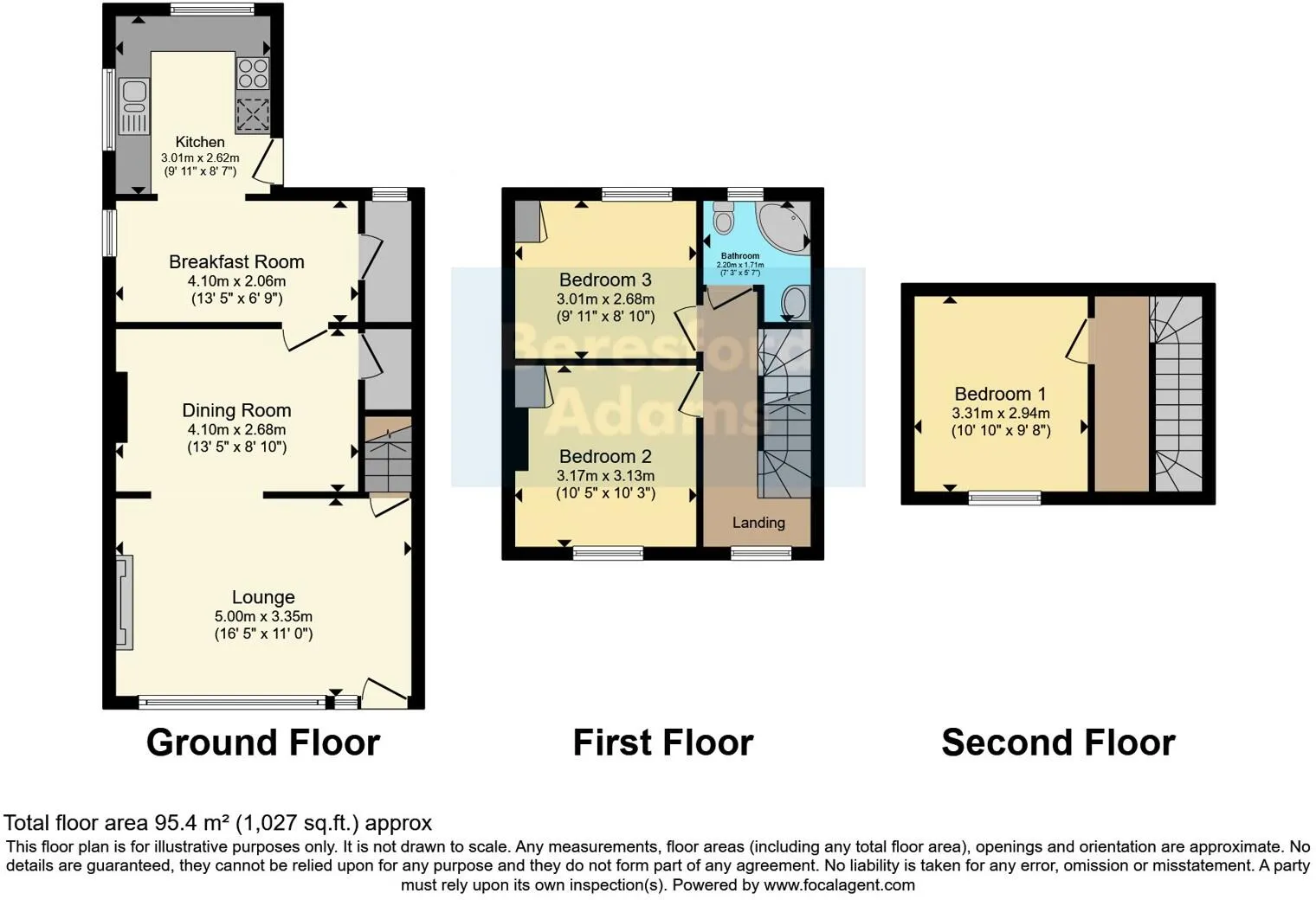 3 bed Semi-Detached