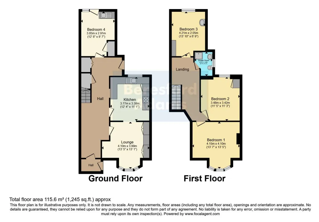 2 bed Maisonette