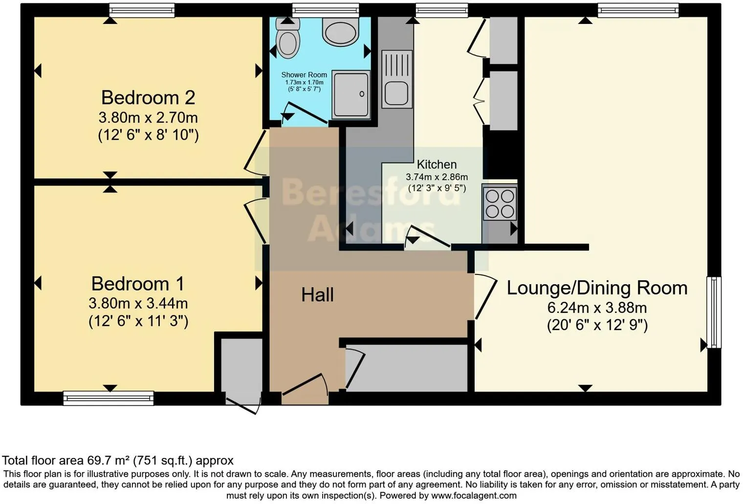 2 bed Apartment