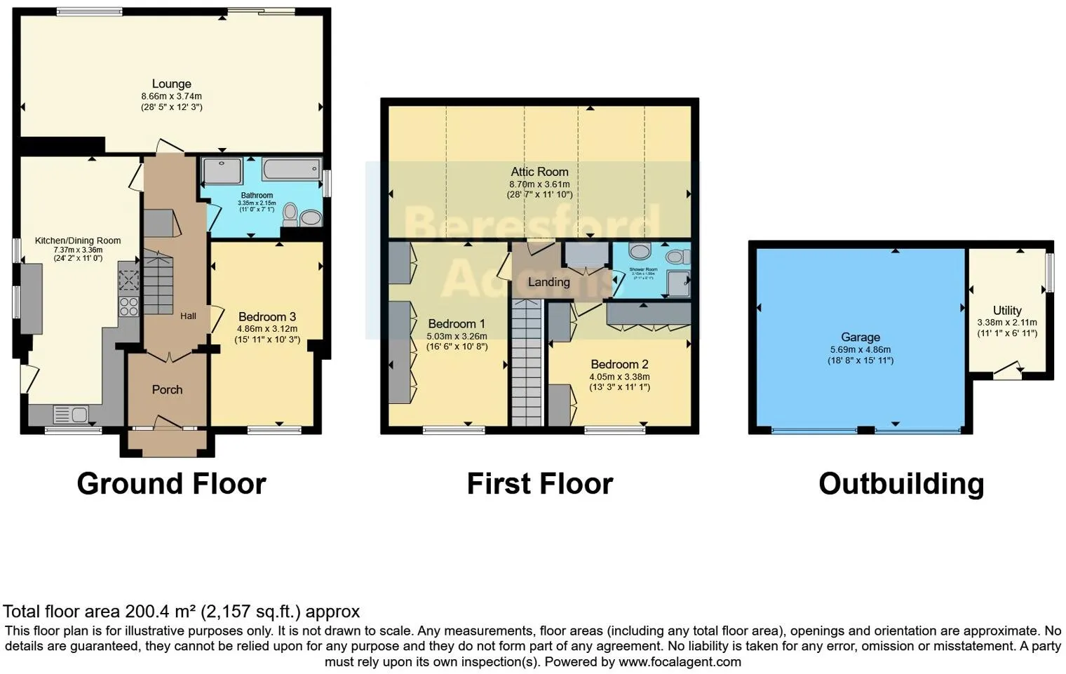 2 bed House