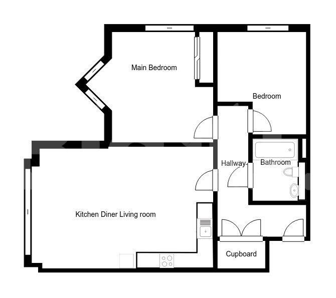 Flat 31 Osbourne House, Queen Victoria Road, Coventry, CV1 3JD