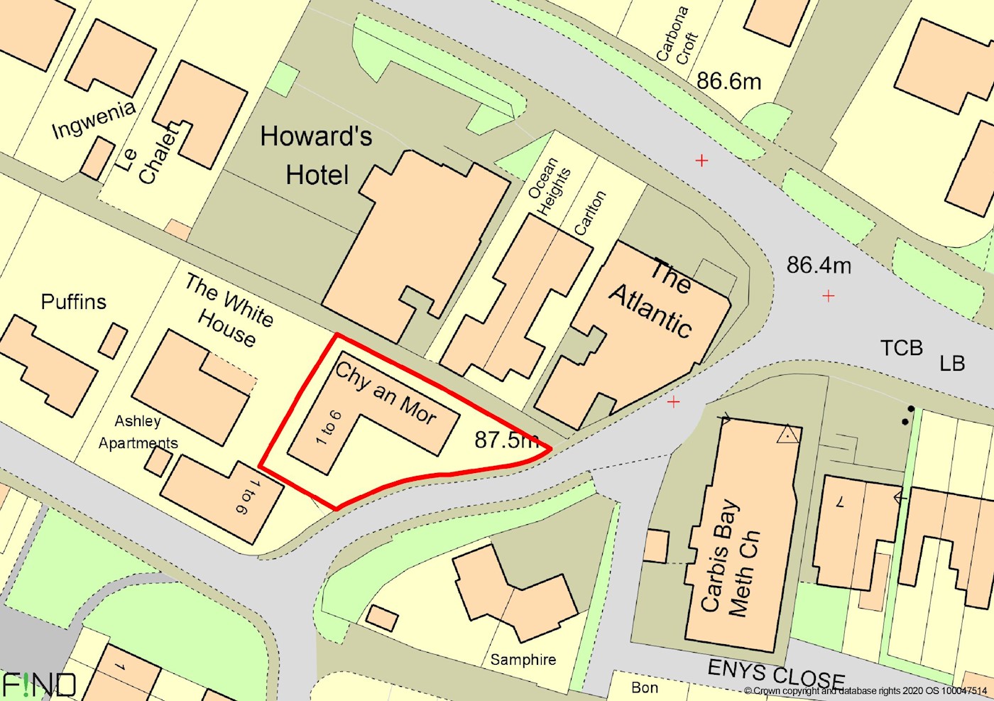 Chy-an-mor Apartments, Higher Boskerris, Carbis Bay, St. Ives, TR26 2FL