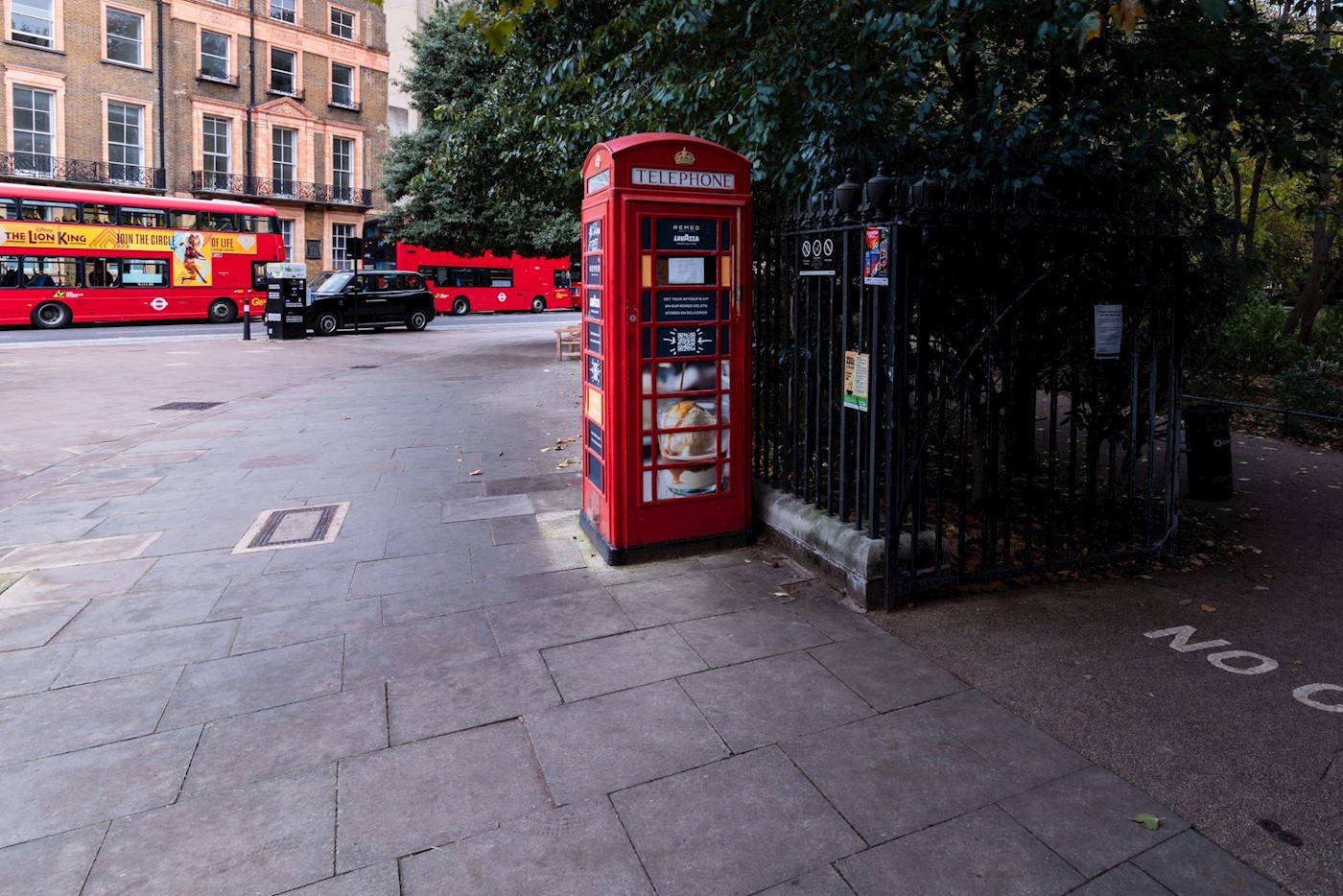 Telephone Kiosk opposite 23 Russell Square, Camden, WC1B 5EH