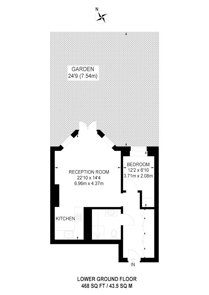 Flat 2, 62 Sinclair Road, Brook Green, W14 0NH