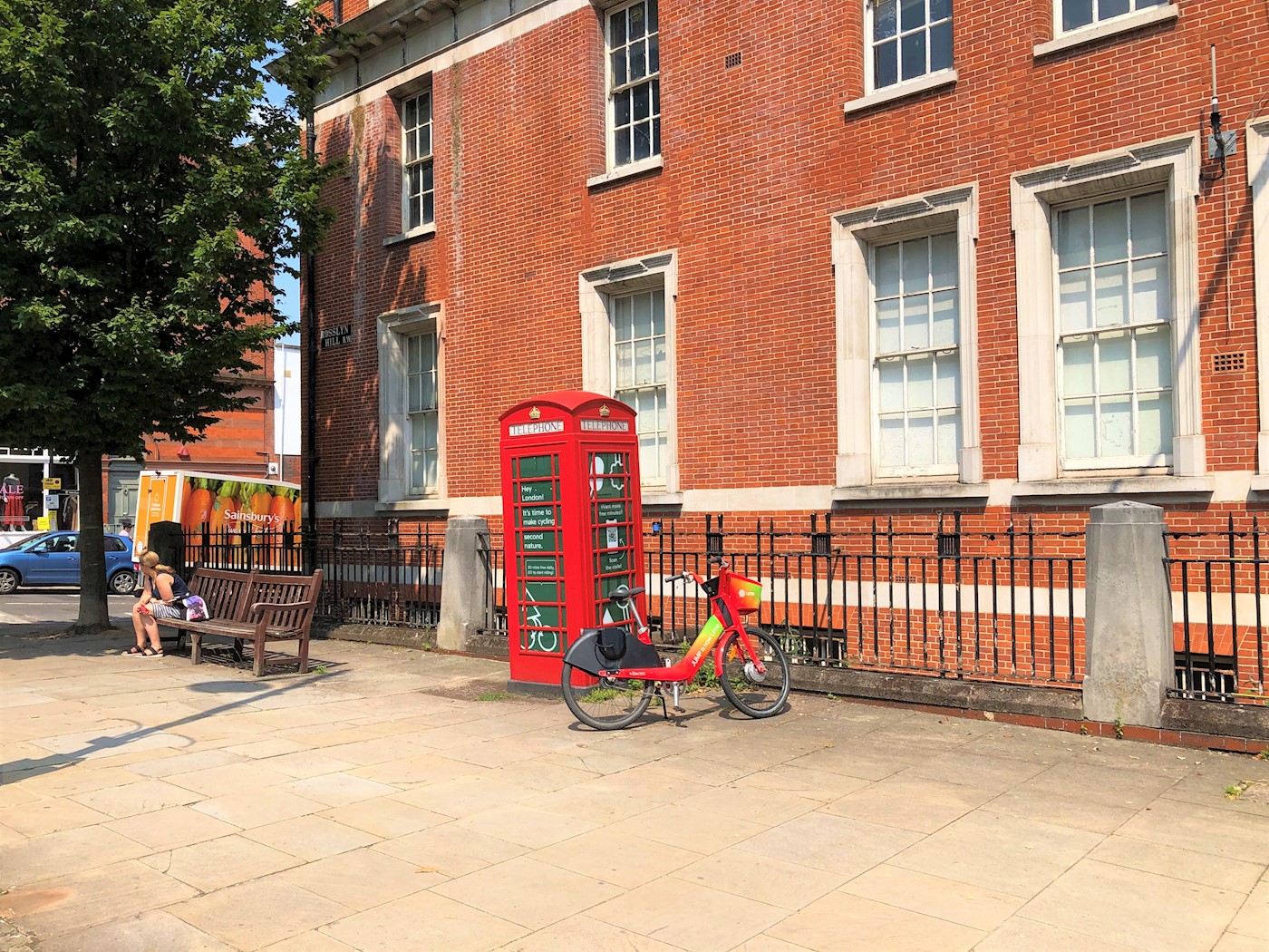 Telephone Kiosk o/s Police Station, Rosslyn Hill, Camden, NW3 1ND