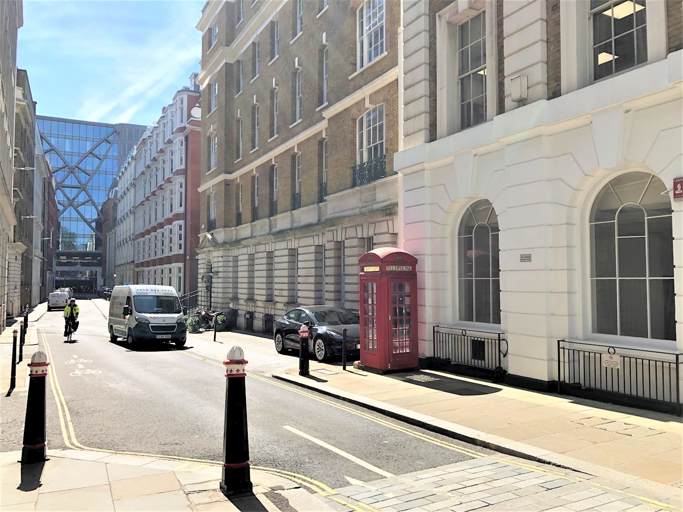 Telephone Kiosk on Cloak Lane, City of London, EC4R 2RU