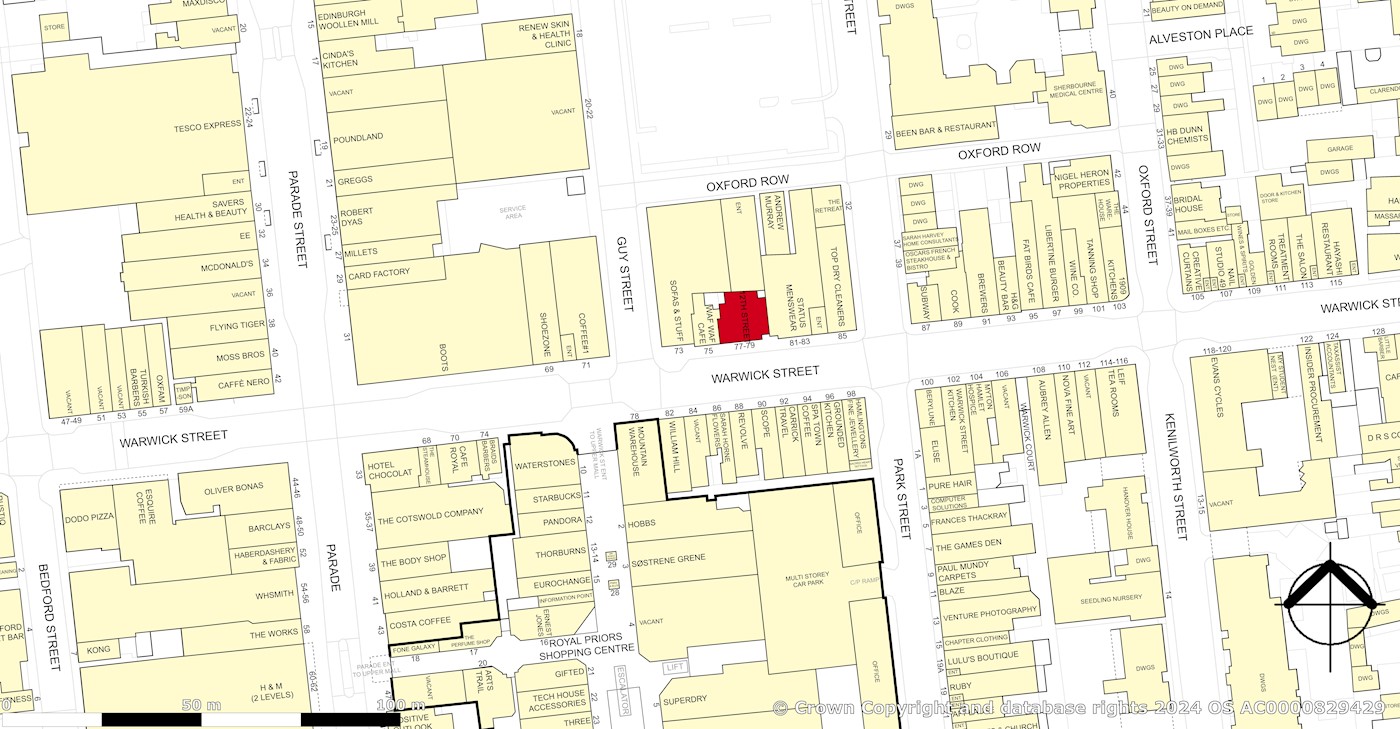 77-79 Warwick Street, Leamington Spa, CV32 4RR