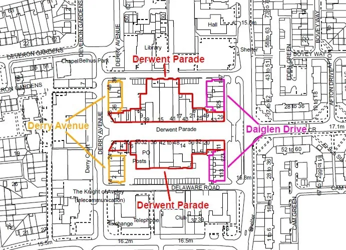 101-111, 125-129 & 131-135 Daiglen Drive Parade, South Ockendon, RM15 5EF