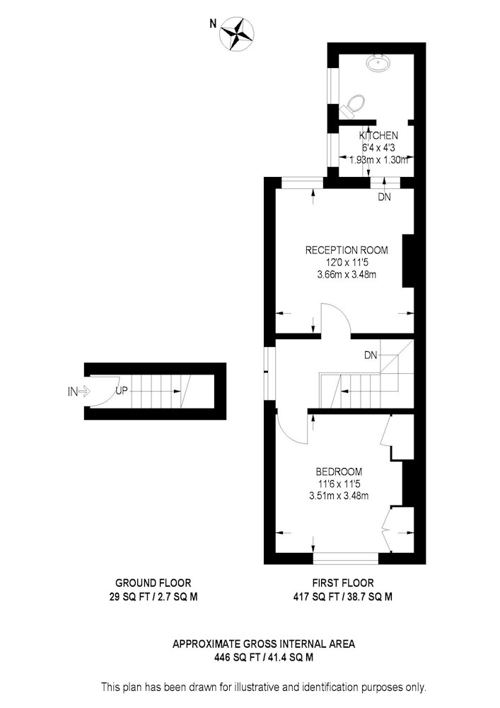 Millmead Terrace, Guildford, Surrey, GU2
