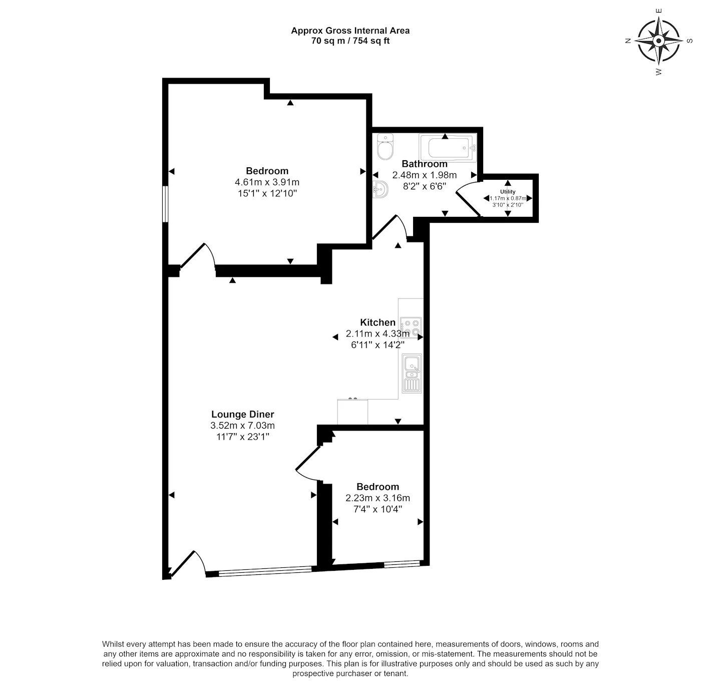 Apartment 15, The George Hotel, High Street, Melton Mowbray, LE13 0TU