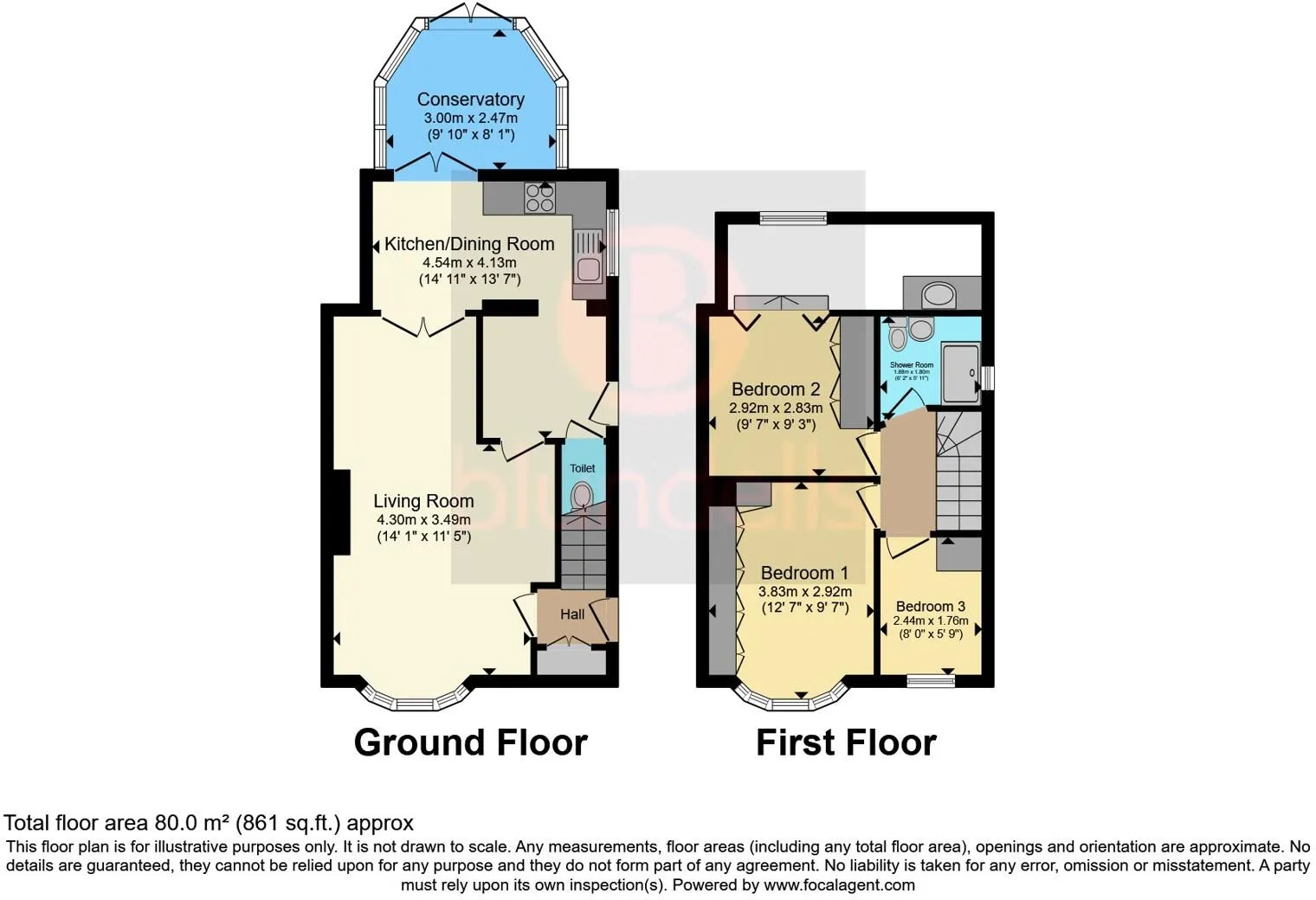 3 bed Semi-Detached