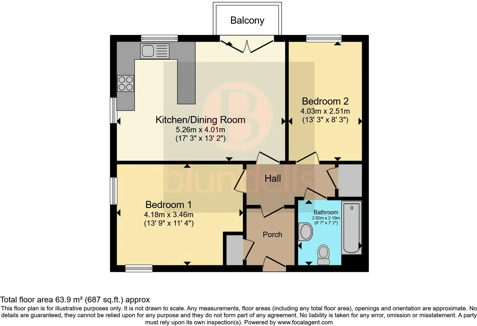2 bed Apartment