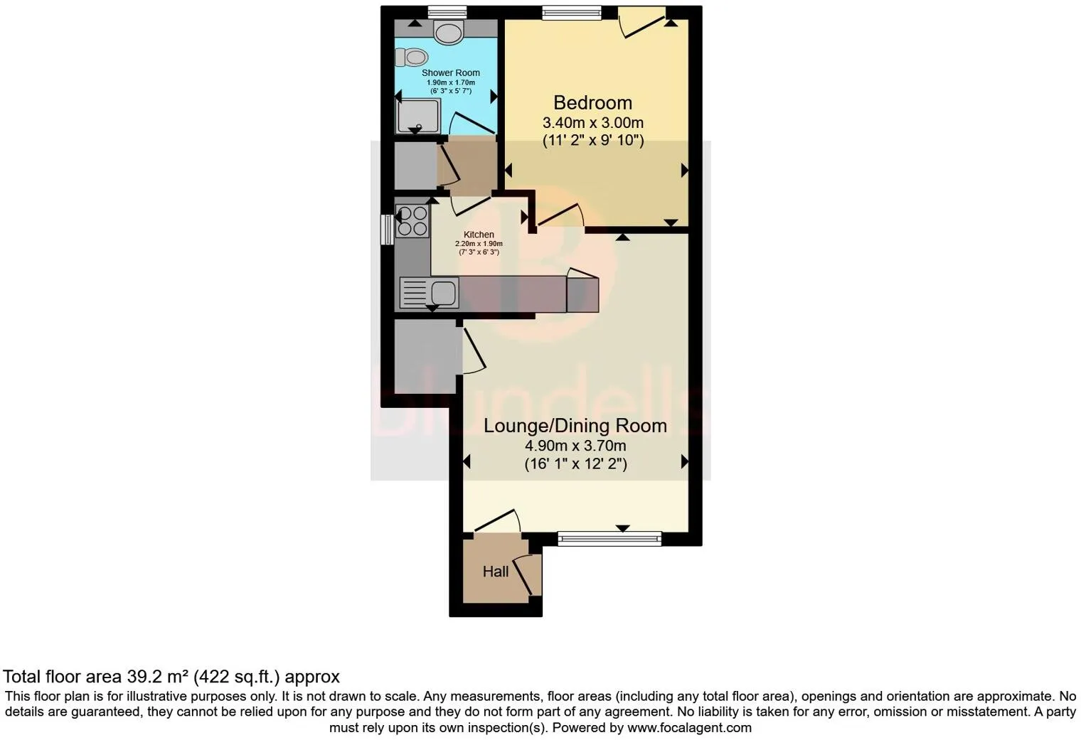 1 bed Apartment