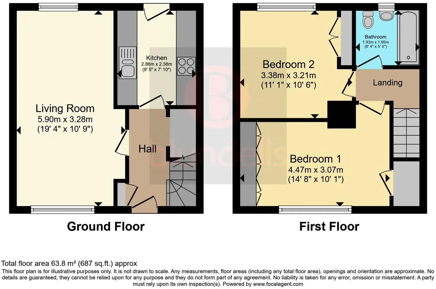 2 bed Town House