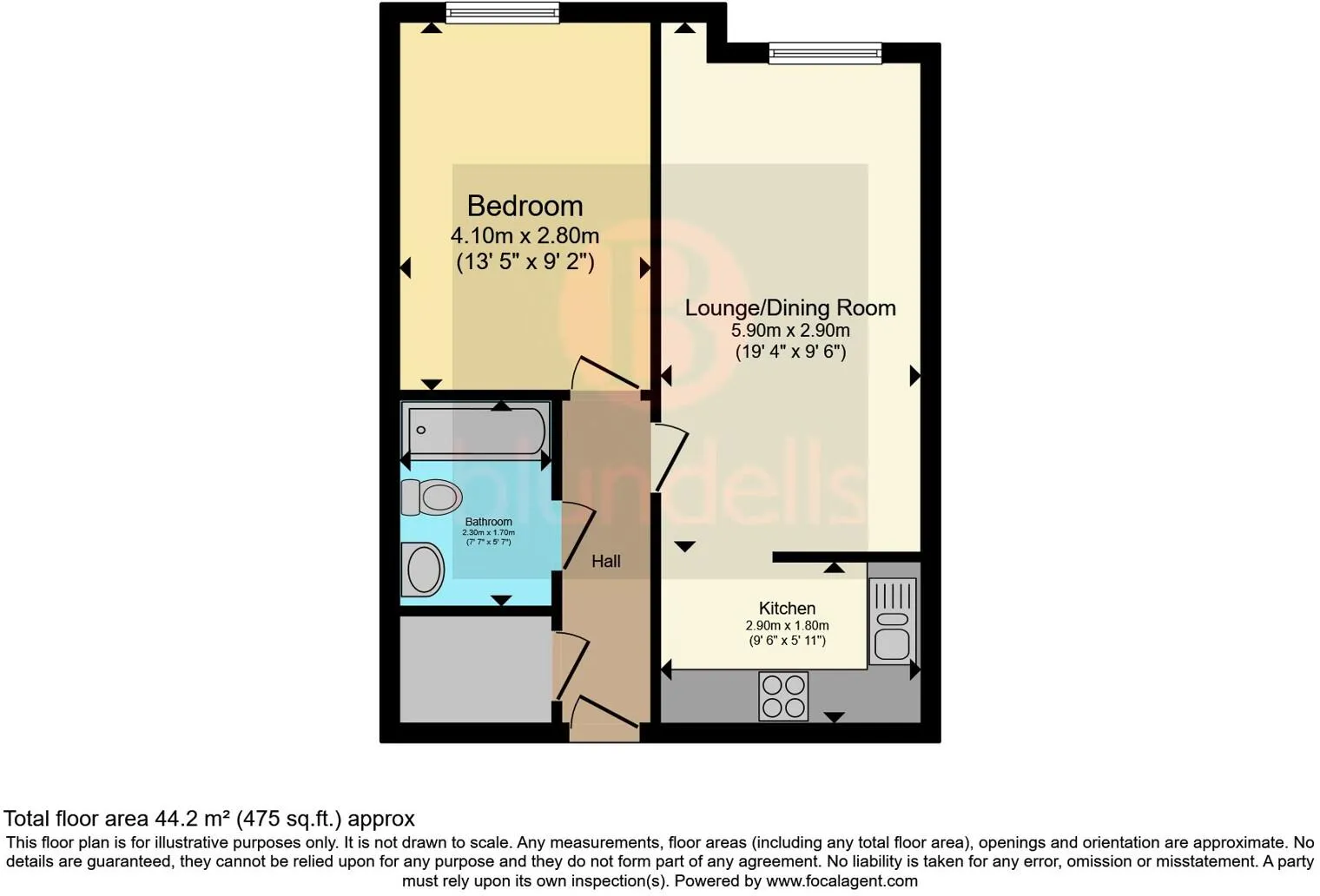 1 bed Apartment