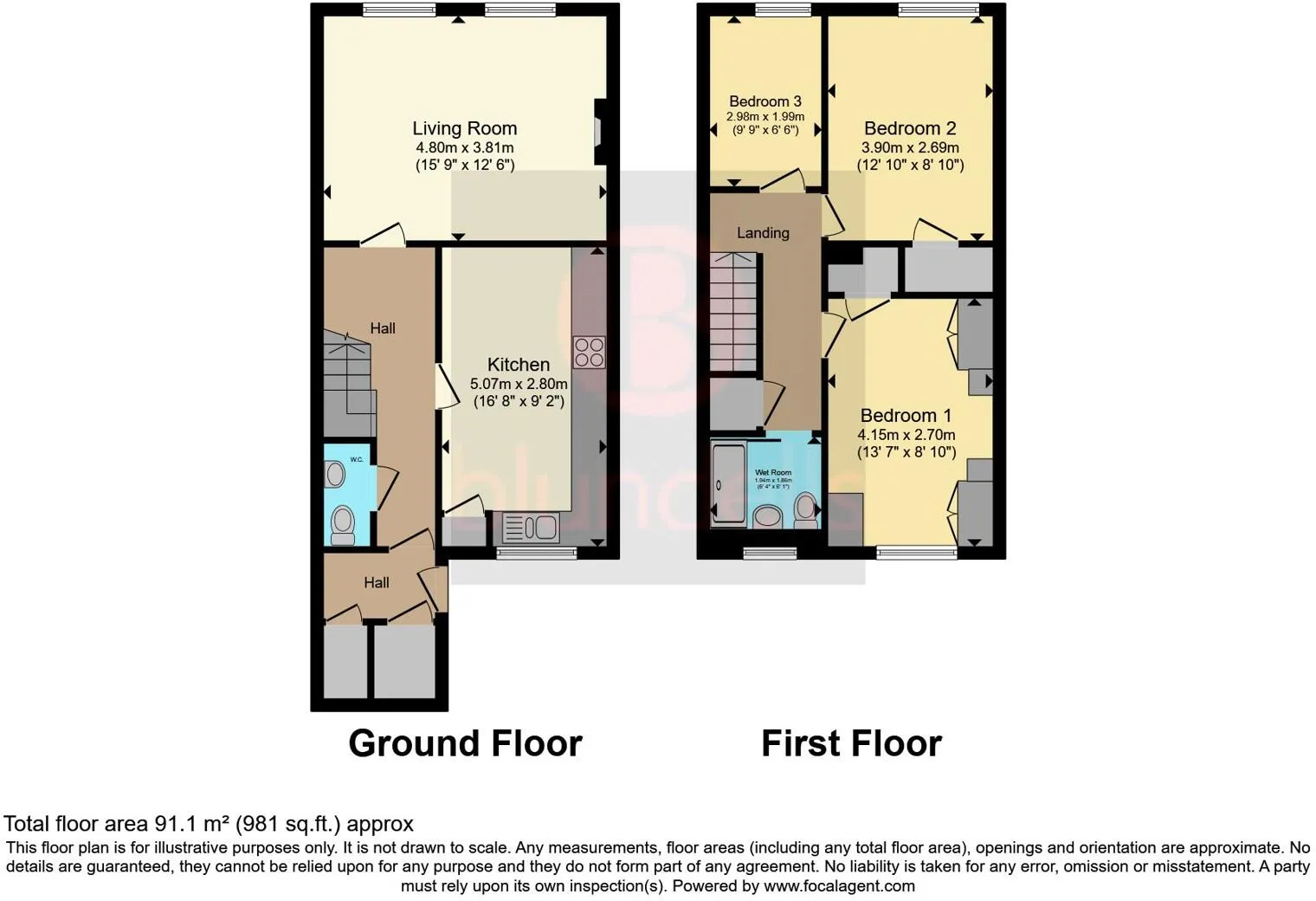 3 bed Terraced