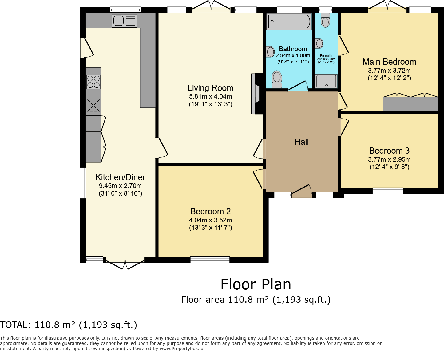 3 bed Detached Bungalow