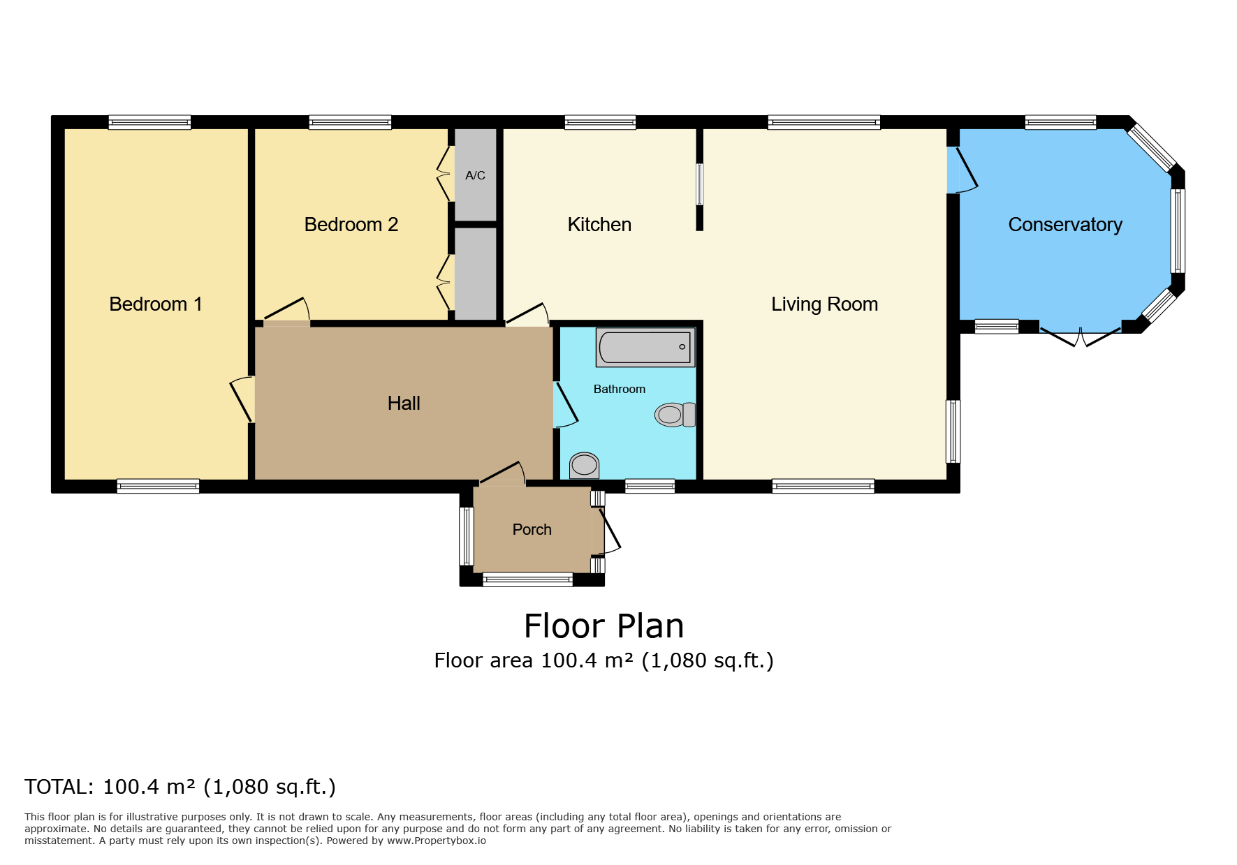 2 bed Detached Bungalow