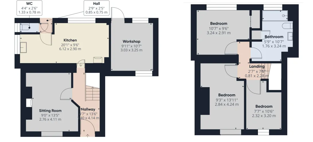 3 bed Character Property