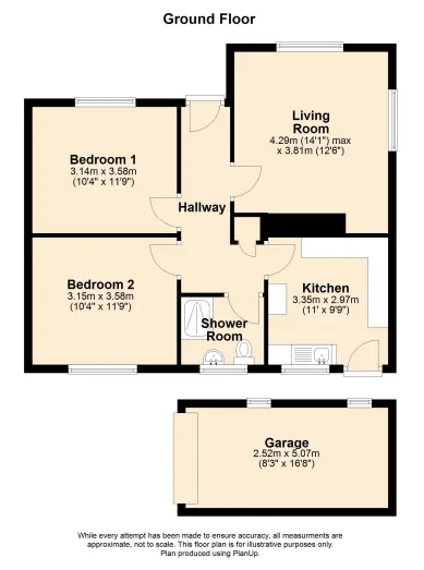 2 bed Detached Bungalow