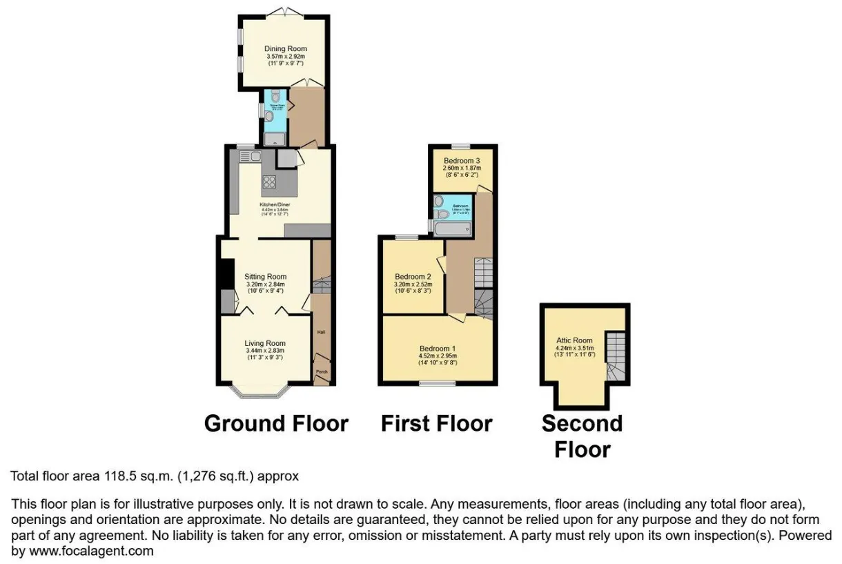3 bed Terraced
